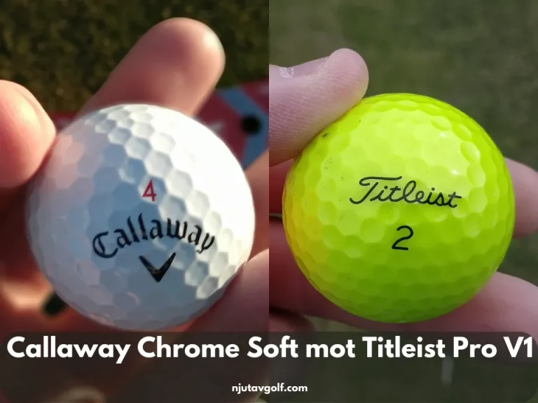 Callaway Chrome Soft Mot Titleist Pro V1