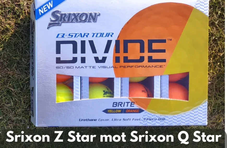 Srixon Z Star Mot Srixon Q Star