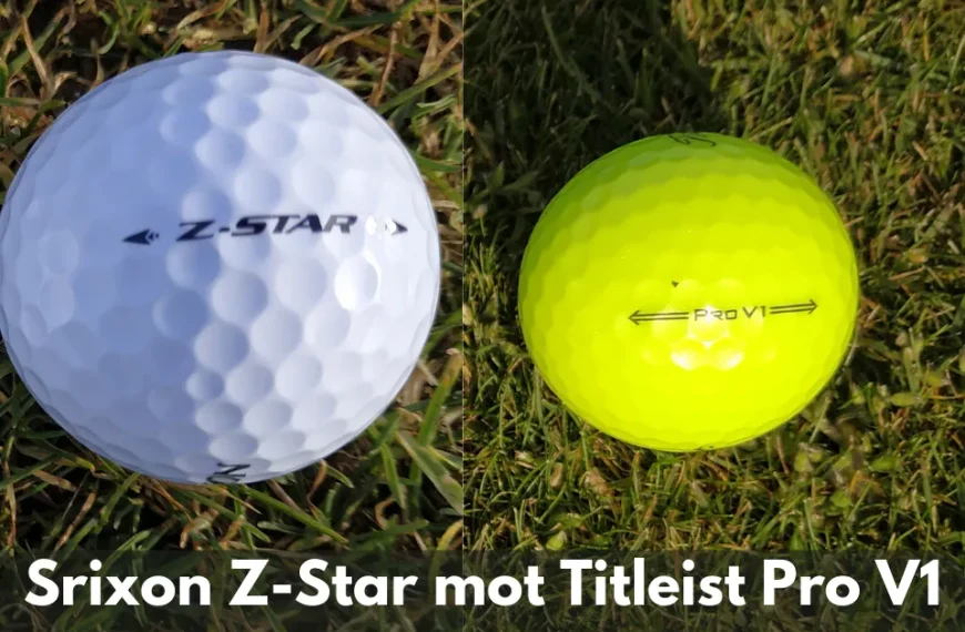 Srixon Z Star Mot Titleist Pro V1