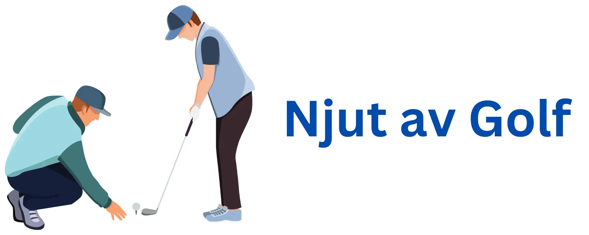 Njut Av Golf Bred Logotyp