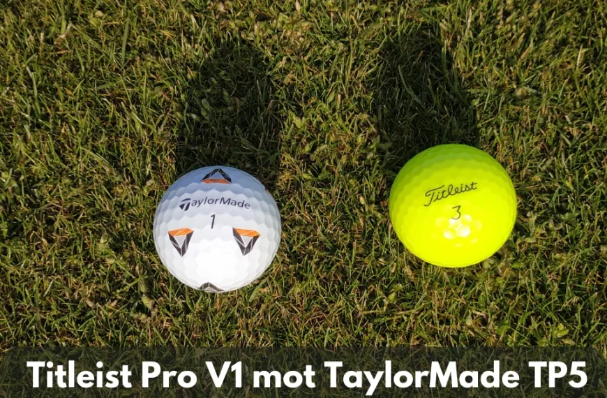 Titleist Pro V1 Mot Taylormade Tp5