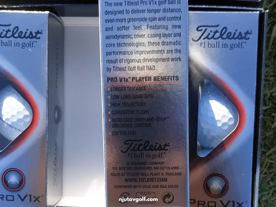 Titleist Pro V1x