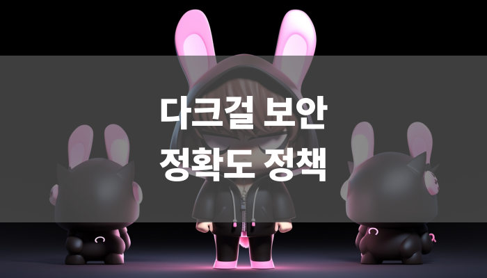 다크걸 보안 정확도 정책