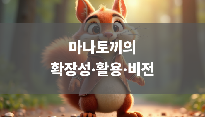 마나토끼의 확장성·활용·비전